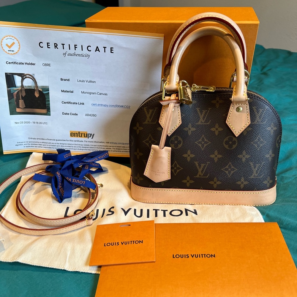Louis Vuitton Alma Monogram bb